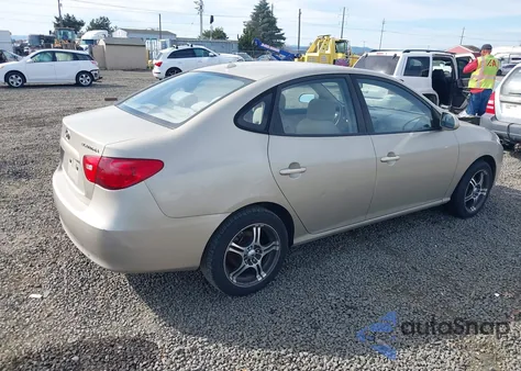 2008 Hyundai Elantra Gls/Se from USA, damaged, VIN KMHDU46D18U339227